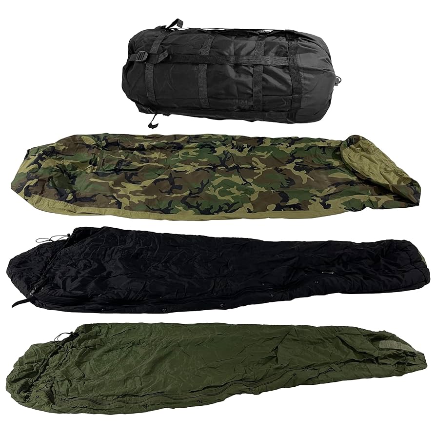 Military Modular Sleep System 4 Piece with Goretex Bivy